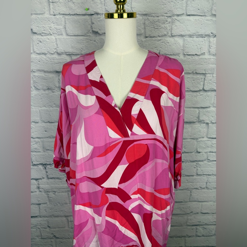 Natori Murano challis sleepshirt size Large - Picture 3 of 7